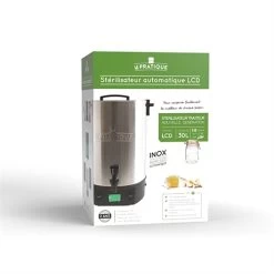Stérilisateur Inox électrique 30 Litres Automatique 2200 W -Magasin De Fournitures De Cuisine À Domicile 713007 1 1 Sterilisateur inox electrique 30 litres automatique 2200 W Le Pratique