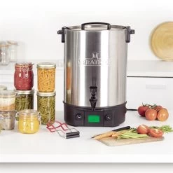 Stérilisateur Inox électrique 30 Litres Automatique 2200 W -Magasin De Fournitures De Cuisine À Domicile 713007 2 1 Sterilisateur inox electrique 30 litres automatique 2200 W Le Pratique