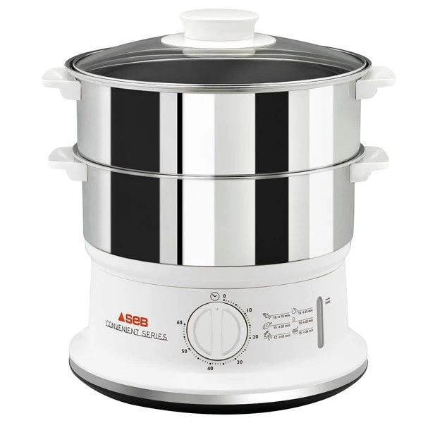 Cuiseur Vapeur 2 Bols Inox 6 L VC145100 3 Cuiseur Vapeur 2 Bols Inox 6 L VC145100