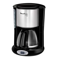 Moulinex Cafetière Programmable Subito Timer 1,25 L Avec Arrêt Automatique FG362810