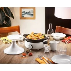 Tajine électrique Céramique 4 Personnes 1000 W Blanc -Magasin De Fournitures De Cuisine À Domicile 714004 1 1 Tajine electrique ceramique 4 personnes 1000 W blanc Simeo