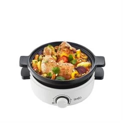 Tajine électrique Céramique 4 Personnes 1000 W Blanc -Magasin De Fournitures De Cuisine À Domicile 714004 3 1 Tajine electrique ceramique 4 personnes 1000 W blanc Simeo