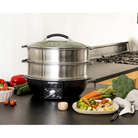 Magimix Cuiseur Vapeur Multifonction 12,2 L 1900 W 11582 4 Magimix Cuiseur Vapeur Multifonction 12,2 L 1900 W 11582 – Image 2