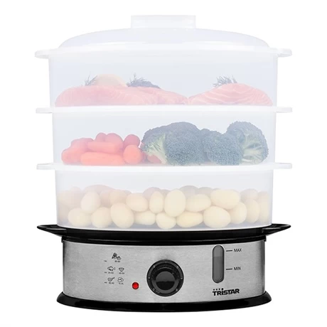Tristar Cuiseur Vapeur électrique 3 Niveaux 1200 W VS-3914 3 Tristar Cuiseur Vapeur électrique 3 Niveaux 1200 W VS-3914
