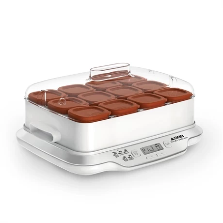 Yaourtière Multi Delices Express 12 Pots Marron YG661A00 3 Yaourtière Multi Delices Express 12 Pots Marron YG661A00