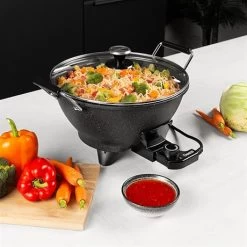 Princess Wok électrique 7 L 1400 W 01.162389.01.001 -Magasin De Fournitures De Cuisine À Domicile 718001 3 2 Wok electrique 7 L 1400 W 01 162389 01 001 Princess