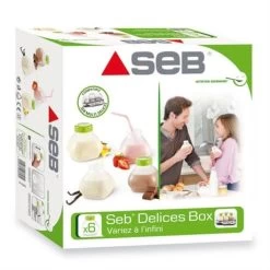 Délice Box Avec 6 Bouteilles Pour Yaourts à Boire XF102000 -Magasin De Fournitures De Cuisine À Domicile 71945 2 7 Delice box avec 6 bouteilles pour yaourts a boire XF102000 Seb