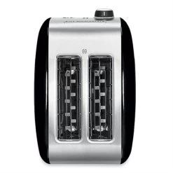 KitchenAid Grille-pain 2 Tranches Noir 5KMT221EOB -Magasin De Fournitures De Cuisine À Domicile 71964 2 2 Grille pain 2 tranches noir 5KMT221EOB Kitchenaid