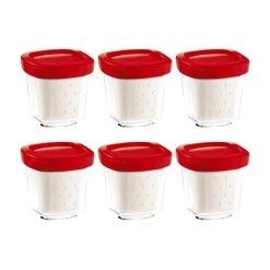 Set De 6 Pot Yaourt Multi Délices