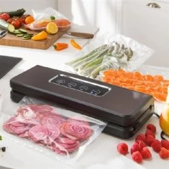 Appareil à Emballer Sous Vide Inox Brossé 37 Cm 150 W KCPSV60S 11 Appareil à Emballer Sous Vide Inox Brossé 37 Cm 150 W KCPSV60S -Magasin De Fournitures De Cuisine À Domicile 720005 4 4 Appareil a emballer sous vide inox brosse 37 cm 150 W KCPSV60S Mathon par Kitchen Chef Professional