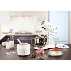 Smeg Sorbetière SMIC01 Pour Robot Sur Socle -Magasin De Fournitures De Cuisine À Domicile 720059 4 1 Sorbetiere SMIC01 pour robot sur socle Smeg