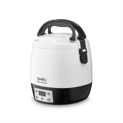 Lunch Box électrique Programmable 1,5 L 300 W Blanc Et Noir -Magasin De Fournitures De Cuisine À Domicile 728063 2 4 Lunch box electrique programmable 1 5 L 300 W blanc et noir Simeo