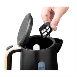 Bestron Kit Petit-déjeuner Noir Et Bois : Bouilloire, Grille-pain Et Cafetière à Filtre -Magasin De Fournitures De Cuisine À Domicile 729024 4 1 Kit petit dejeuner noir et bois bouilloire grille pain et cafetiere a filtre Bestron