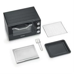 SEVERIN Mini Four Noir 20 L 1380 W TO2070 -Magasin De Fournitures De Cuisine À Domicile 740037 2 1 Mini four noir 20 L 1380 W TO2070 Severin