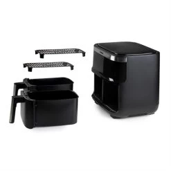 Domo Déli Fryer Double Fry Zone 2 X 4L -Magasin De Fournitures De Cuisine À Domicile 740074 3 1 Deli Fryer double fry zone 2 x 4L Domo