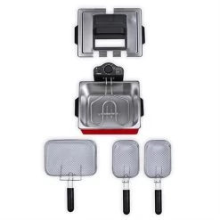 LIVOO Friteuse Rouge 5 L DOC241 2000 W -Magasin De Fournitures De Cuisine À Domicile 758007 2 2 Friteuse rouge 5 L DOC241 2000 W Livoo