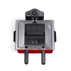 LIVOO Friteuse Rouge 5 L DOC241 2000 W -Magasin De Fournitures De Cuisine À Domicile 758007 3 2 Friteuse rouge 5 L DOC241 2000 W Livoo