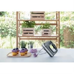 KitchenAid Batteur à Main 9 Vitesses 85 W 5KHM9212ECU Gris Argent -Magasin De Fournitures De Cuisine À Domicile 760099 2 2 Batteur a main 9 vitesses 85 W 5KHM9212ECU gris argent Kitchenaid