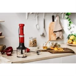 Mixeur Plongeant 5 Vitesses 180 W Rouge Empire Kitchenaid 5KHBV83EER 9 Mixeur Plongeant 5 Vitesses 180 W Rouge Empire Kitchenaid 5KHBV83EER -Magasin De Fournitures De Cuisine À Domicile 760130 3 2 Mixeur plongeant 5 vitesses 180 W rouge empire Kitchenaid 5KHBV83EER Kitchenaid