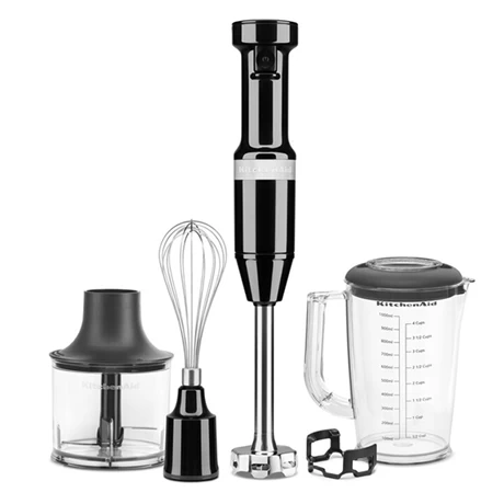 Mixeur Plongeant 5 Vitesses 180 W Noir Onyx Kitchenaid 5KHBV83EOB 3 Mixeur Plongeant 5 Vitesses 180 W Noir Onyx Kitchenaid 5KHBV83EOB