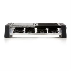 Domo Appareil à Raclette-grill Avec Pierre 8 Personnes 1200 W DO9190G -Magasin De Fournitures De Cuisine À Domicile 760302 2 4 Appareil a raclette grill avec pierre 8 personnes 1200 W DO9190G Domo