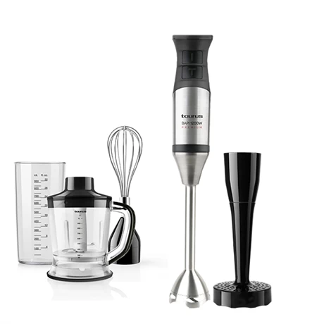 Taurus Mixeur Plongeant Acier Inoxydable 1200 W 1L 3 Taurus Mixeur Plongeant Acier Inoxydable 1200 W 1L