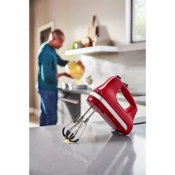 KitchenAid Batteur à Main électrique 6 Vitesses 60 W Rouge Empire 5KHM6118EER -Magasin De Fournitures De Cuisine À Domicile 760354 2 1 Batteur a main electrique 6 vitesses 60 W rouge empire 5KHM6118EER Kitchenaid