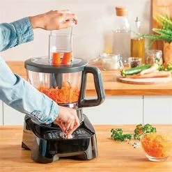 Moulinex Robot Double Force 1000 W FP821811 Noir -Magasin De Fournitures De Cuisine À Domicile 761058 2 2 Robot double force 1000 W FP821811 noir Moulinex