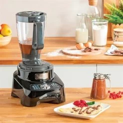 Moulinex Robot Double Force 1000 W FP821811 Noir -Magasin De Fournitures De Cuisine À Domicile 761058 3 2 Robot double force 1000 W FP821811 noir Moulinex