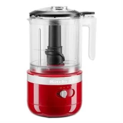 KitchenAid Hachoir électrique Sans Fil 2 Vitesses 1,18 L Rouge Empire 5KFCB519EER -Magasin De Fournitures De Cuisine À Domicile 761096 3 1 Hachoir electrique sans fil 2 vitesses 1 18 L rouge empire 5KFCB519EER Kitchenaid