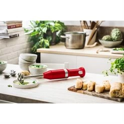 KitchenAid Mixeur Plongeant Sans Fil Rouge Empire 5KHBBV53EER -Magasin De Fournitures De Cuisine À Domicile 761120 3 1 Mixeur plongeant sans fil rouge empire 5KHBBV53EER Kitchenaid