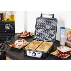 Bestron Gaufrier XXL 1100 W ASW281 -Magasin De Fournitures De Cuisine À Domicile 780000 3 1 Gaufrier XXL 1100 W ASW281 Bestron