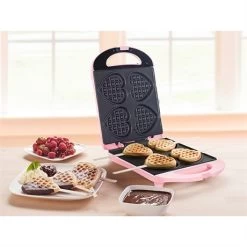 Bestron Gaufrier 4 Petits Coeurs 780 W 9 Bestron Gaufrier 4 Petits Coeurs 780 W -Magasin De Fournitures De Cuisine À Domicile 780205 3 2 Gaufrier 4 petits coeurs 780 W Bestron