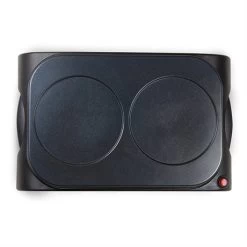 Domo Crêpière Double Pour 2 Crêpes De 18 Cm 1000 W DO8715P -Magasin De Fournitures De Cuisine À Domicile 780209 2 4 Crepiere double pour 2 crepes de 18 cm 1000 W DO8715P Domo