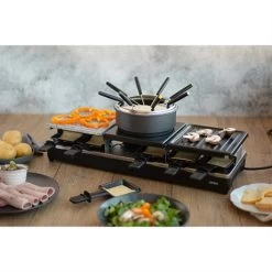 LIVOO Appareil à Raclette Fondue 12 Personnes 1650 W -Magasin De Fournitures De Cuisine À Domicile 780211 3 3 Appareil a raclette fondue 12 personnes 1650 W Livoo