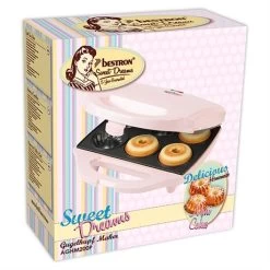 Bestron Appareil 6 Gâteaux Kougelhopf 900 W Sweet Dreams Rose -Magasin De Fournitures De Cuisine À Domicile 780263 3 1 Appareil 6 gateaux Kougelhopf 900 W Sweet Dreams rose Bestron