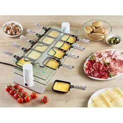 Raclette 10 Personnes Transparence MINERAL -Magasin De Fournitures De Cuisine À Domicile 780285 2 2 Raclette 10 personnes Transparence MINERAL Lagrange