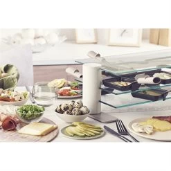 Raclette 10 Personnes Transparence MINERAL -Magasin De Fournitures De Cuisine À Domicile 780285 3 2 Raclette 10 personnes Transparence MINERAL Lagrange