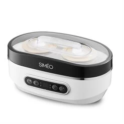 Yaourtière Automatique 4 Programmes 20 W Blanc Et Noir -Magasin De Fournitures De Cuisine À Domicile 780296 4 1 Yaourtiere automatique 4 programmes 20 W blanc et noir Simeo