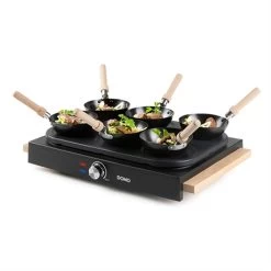 Domo Appareil 2 En 1 Mini-woks Et Mini-crêpes électrique 6 Personnes 1000 W 8 Domo Appareil 2 En 1 Mini-woks Et Mini-crêpes électrique 6 Personnes 1000 W -Magasin De Fournitures De Cuisine À Domicile 780306 1 1 Appareil 2 en 1 mini woks et mini crepes electrique 6 personnes 1000 W Domo