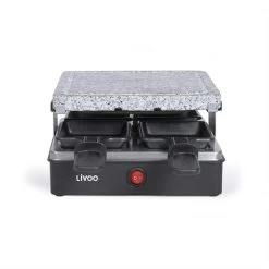 LIVOO Appareil à Raclette 4 Personnes 600 W