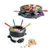 LIVOO Set Appareils à Raclette Et à Fondue 6 Personnes -Magasin De Fournitures De Cuisine À Domicile 789020 0 1 Set appareils a raclette et a fondue 6 personnes Livoo